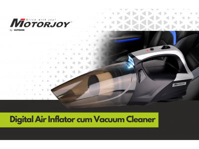 Motorjoy Digital Air Inflator cum Vacuum Cleaner